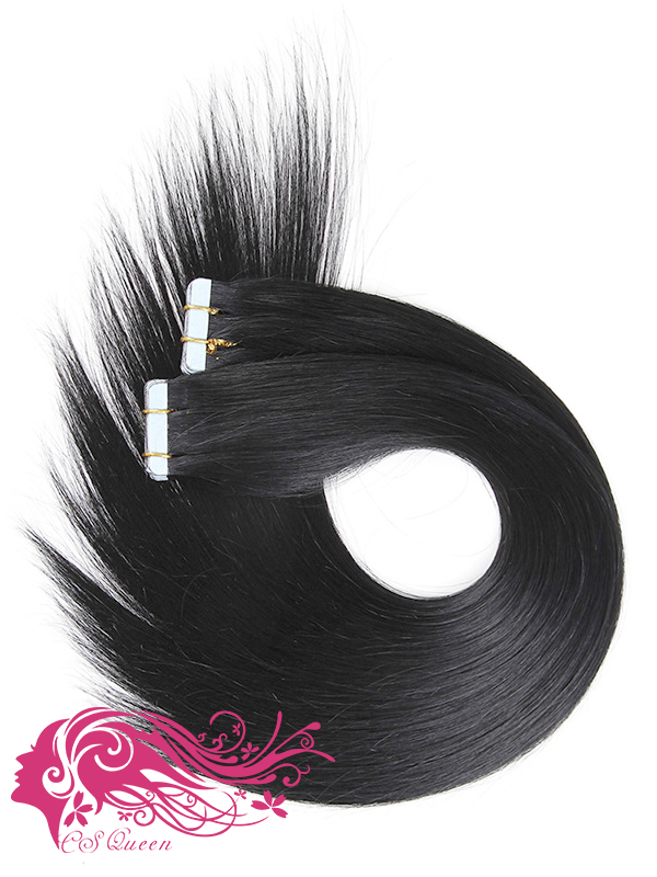 9A Straight Tape In Extension 9A Hair 4 Pack Deals (50g/pack. 20pcs/pack)